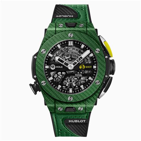 hublot big bang unico golf green carbon|HUBLOT .